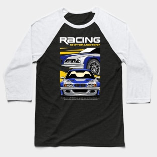 GTR E46 Racing Shifter Mastery Baseball T-Shirt